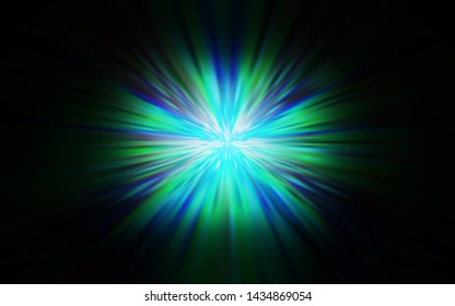 Dark BLUE vector abstract layout. Colorful abstract illustration with gradient. Elegant background for a brand book.