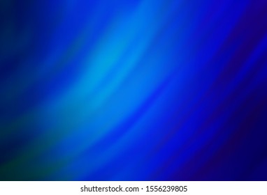 Dark BLUE vector abstract layout. Glitter abstract illustration with gradient design. New style design for your brand book.