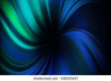 Dark BLUE vector abstract layout. New colored illustration in blur style with gradient. New style for your business design.