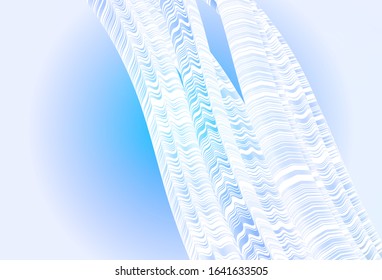 Dark BLUE vector abstract layout. Glitter abstract illustration with gradient design. New design for your business.