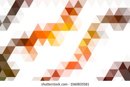 Dark BLUE vector abstract mosaic pattern. Glitter abstract illustration with an elegant design. The textured pattern can be used for background.