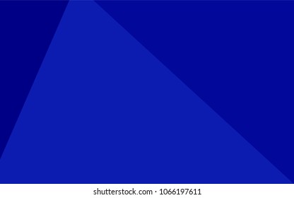 Dark BLUE vector abstract mosaic background. Shining colored illustration in a new style. The best triangular design for your business.