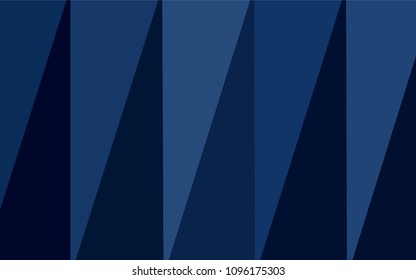 Dark BLUE vector abstract mosaic background. Glitter abstract illustration with an elegant design. A completely new template for your business design.