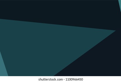 Dark BLUE vector abstract mosaic template. Colorful abstract illustration with gradient. The completely new template can be used for your brand book.