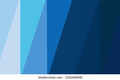 Dark BLUE vector abstract mosaic backdrop. A completely new color illustration in a  polygonal style. The polygonal design can be used for your web site.