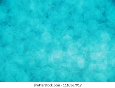 Dark BLUE vector abstract mosaic background. Shining illustration, which consist of hexagons. A completely new template for your business design.
