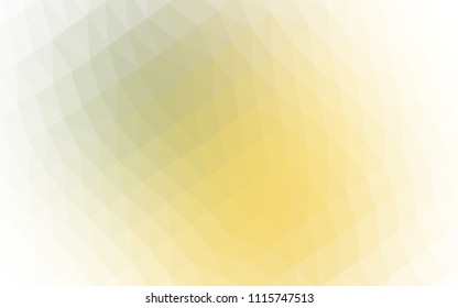 Dark BLUE vector abstract mosaic template. A sample with polygonal shapes. The completely new template can be used for your brand book.