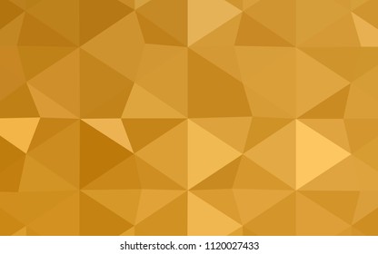 Dark BLUE vector abstract mosaic pattern. Creative illustration in halftone style with gradient. A completely new template for your business design.