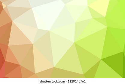Dark BLUE vector abstract mosaic background. Elegant bright polygonal illustration with gradient. Polygonal design for your web site.