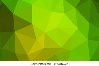 Dark BLUE vector abstract mosaic background. Creative geometric illustration in Origami style with gradient. Template for cell phone's backgrounds.