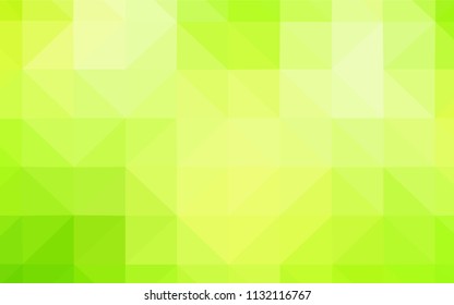 Dark BLUE vector abstract mosaic background. Shining polygonal illustration, which consist of triangles. Polygonal design for your web site.