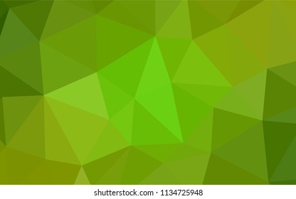 Dark BLUE vector abstract mosaic backdrop. A completely new color illustration in a polygonal style. Textured pattern for your backgrounds.