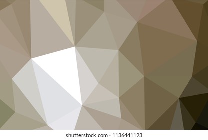 Dark BLUE vector abstract mosaic pattern. Colorful illustration in polygonal style with gradient. Brand new design for your business.