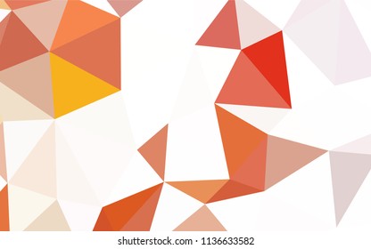 Dark BLUE vector abstract mosaic background. Elegant bright polygonal illustration with gradient. Completely new template for your banner.
