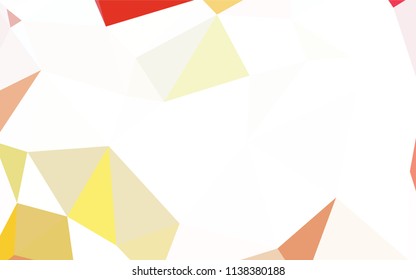 Dark BLUE vector abstract mosaic pattern. A sample with polygonal shapes. Polygonal design for your web site.