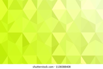Dark BLUE vector abstract mosaic pattern. Creative illustration in halftone style with triangles. Completely new template for your banner.