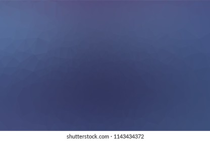 Dark BLUE vector abstract mosaic pattern. An elegant bright illustration with gradient. The completely new template can be used for your brand book.