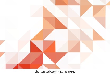 Dark BLUE vector abstract mosaic pattern. Modern abstract illustration with triangles. Template for cell phone's backgrounds.