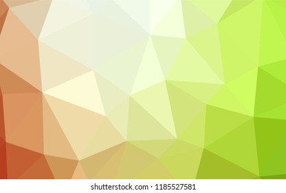 Dark BLUE vector abstract mosaic background. Polygonal abstract illustration with gradient. Best triangular design for your business.