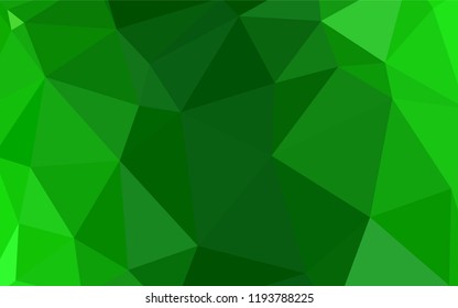 Dark BLUE vector abstract mosaic pattern. Modern abstract illustration with triangles. A new texture for your web site.