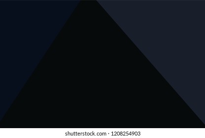 Dark BLUE vector abstract mosaic pattern. Geometric illustration in Origami style with gradient.  A completely new template for your business design.