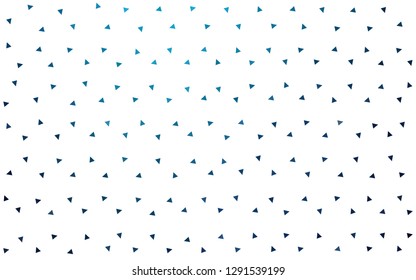 DARK BLUE vector  abstract mosaic pattern. Creative illustration in halftone style with triangles. New template for your brand book.