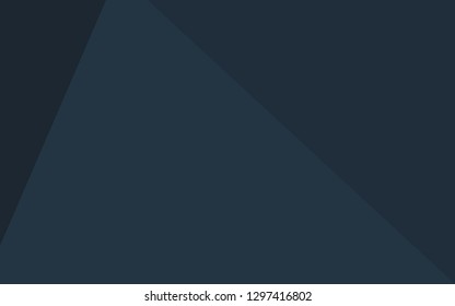 Dark BLUE vector abstract mosaic background. Triangular geometric sample with gradient.  Polygonal design for your web site.