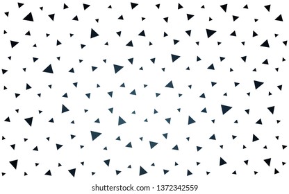 DARK BLUE vector  abstract mosaic pattern. Shining polygonal illustration, which consist of triangles. Polygonal design for your web site.
