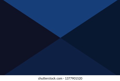 Dark BLUE vector abstract mosaic pattern. Modern geometrical abstract illustration with gradient. New texture for your design.