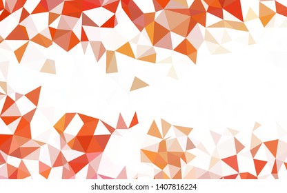 Dark BLUE vector abstract mosaic background. Modern abstract illustration with triangles. Template for cell phone's backgrounds.