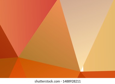 Dark BLUE vector abstract mosaic background. Elegant bright polygonal illustration with gradient. Pattern for a brand book's backdrop.
