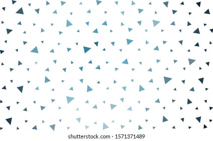DARK BLUE vector  abstract mosaic pattern. Glitter abstract illustration with an elegant triangles. A new texture for your web site.