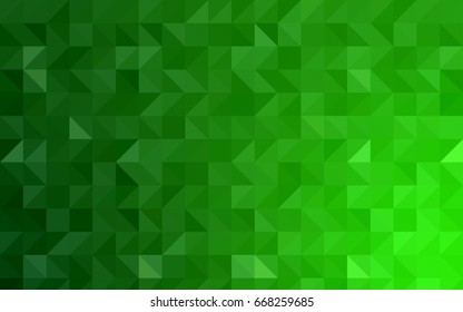 Dark BLUE vector abstract mosaic template. Modern geometrical abstract illustration with gradient. The template can be used as a background for cell phones.