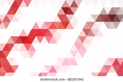 Dark BLUE vector abstract mosaic pattern. Shining colored illustration in a brand-new style. A new texture for your design.
