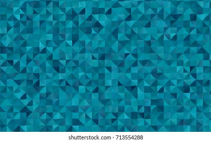 Dark BLUE vector abstract mosaic pattern. Brand-new colored illustration in blurry style with gradient. A completely new design for your business.