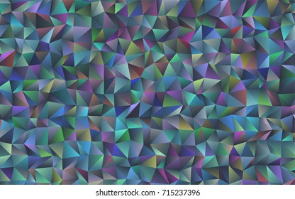 Dark BLUE vector abstract mosaic background. Colorful abstract illustration with gradient. The textured pattern can be used for background.