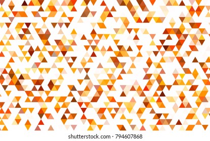 Dark BLUE vector abstract mosaic template. Creative geometric illustration in Origami style with gradient. A completely new template for your business design.