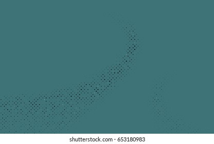 Dark BLUE vector abstract pattern with circles. Geometry template for your business design. Background with colored spheres.