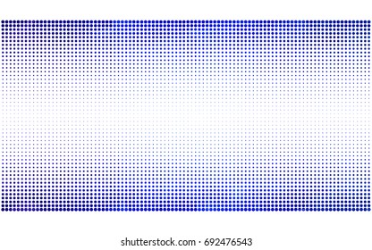 DARK BLUE vector abstract pattern with circles. Geometry template for your business design. Background with colored spheres.