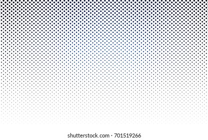 Dark BLUE vector abstract pattern with circles. Geometry template for your business design. Background with colored spheres.