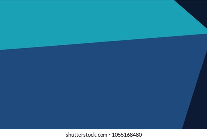 Dark BLUE vector abstract polygonal template. Shining colored illustration in a brand-new style. Brand-new design for your business.