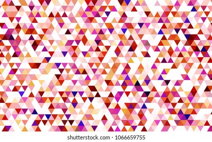 Dark BLUE vector abstract polygonal pattern. Triangular geometric sample with gradient.  Triangular pattern for your business design.