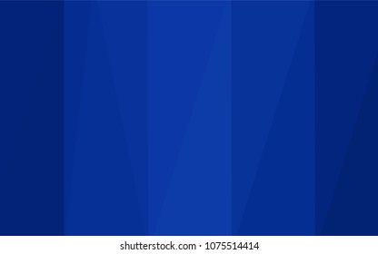 Dark BLUE vector abstract polygonal background. Shining colored illustration in a new style. The polygonal design can be used for your web site.