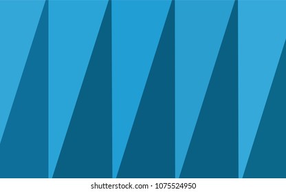 Dark BLUE vector abstract polygonal template. Modern geometrical abstract illustration with gradient. A new texture for your design.