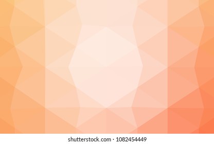 Dark BLUE vector abstract polygonal background. Elegant bright polygonal illustration with gradient. A completely new design for your business.