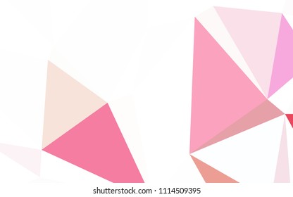 Dark BLUE vector abstract polygonal background. Shining colorful illustration with triangles. Textured pattern for your backgrounds.