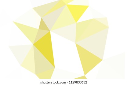 Dark BLUE vector abstract polygonal pattern. A sample with polygonal shapes. Template for cell phone's backgrounds.