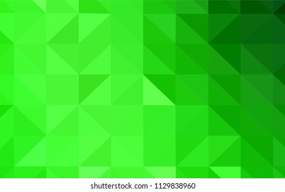 Dark BLUE vector abstract polygonal background. Colorful abstract illustration with triangles. Textured pattern for your backgrounds.