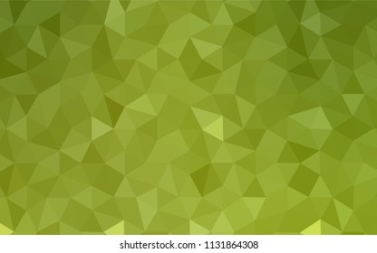 Dark BLUE vector abstract polygonal background. Colorful illustration in abstract style with triangles. Best triangular design for your business.
