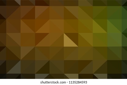 Dark BLUE vector abstract polygonal background. Elegant bright polygonal illustration with gradient. Template for cell phone's backgrounds.